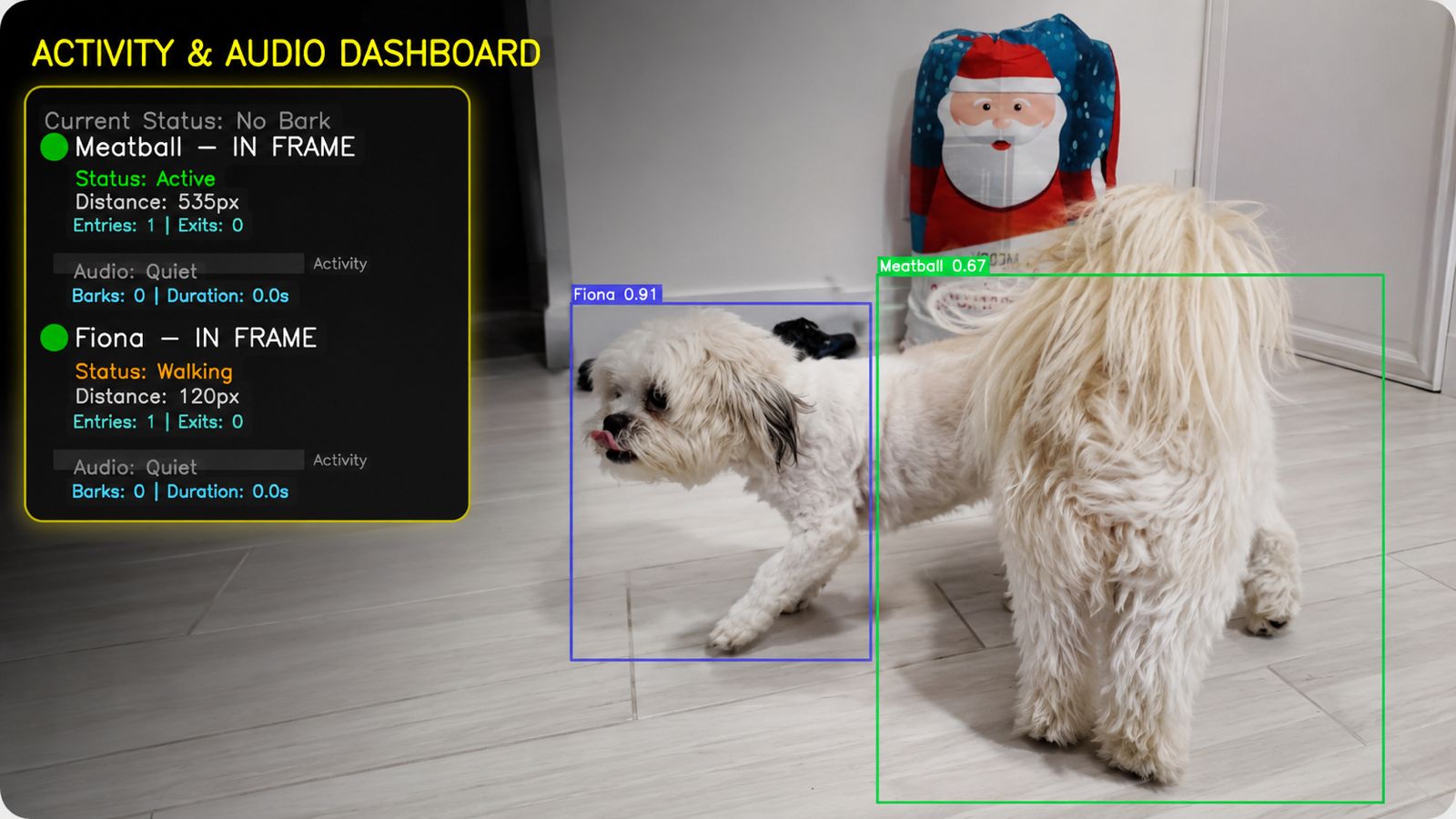 PupLink — Real-Time Multi-Dog Detection & Behavior Analysis System